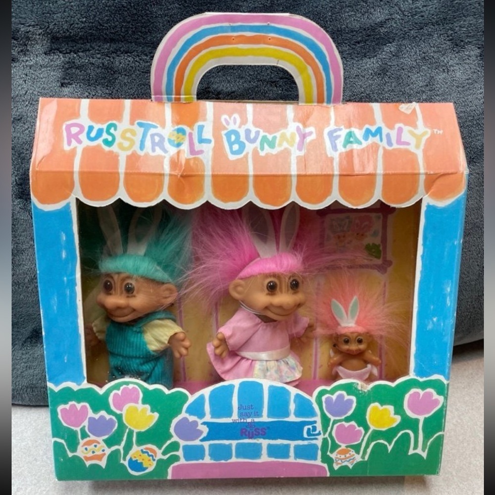 Vintage Russ Troll Bunny
Family-NIB